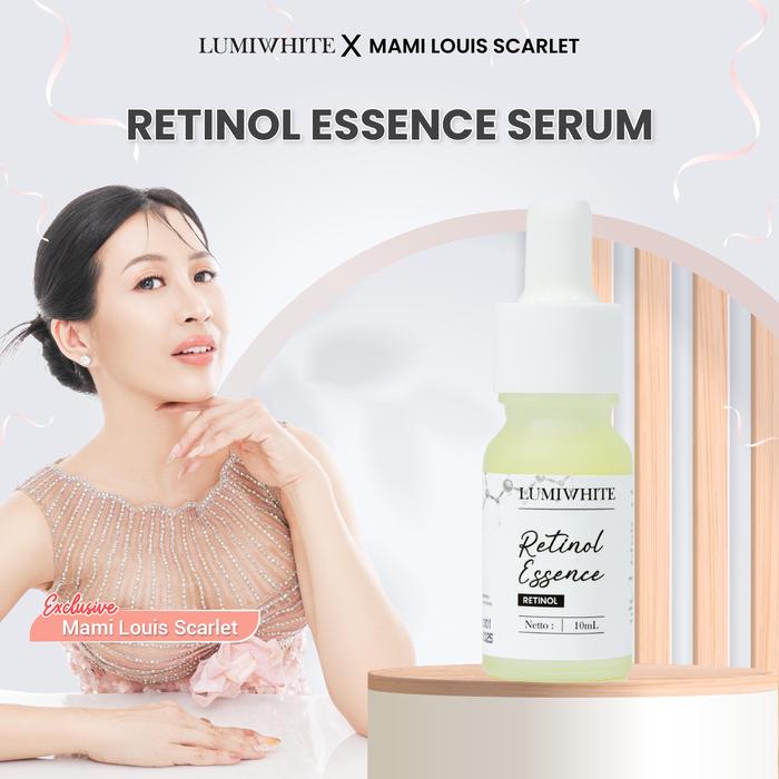 Gambar MAMI LOUIS x LUMIWHITE - Retinol Essence / Serum Pencerah Wajah / Skincare Wajah 10 ml dari LUMIWHITE undefined Tokopedia