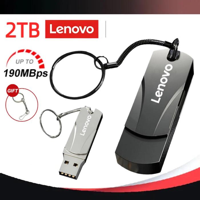 Gambar Lenovo 2TB Metal Pendrive High Speed Flash Drives 1TB Usb Drive Portable Usb 3.0 Memoria Usb Flash Disk Data Transmission 2024 dari purnama kemeja8499 undefined Tokopedia