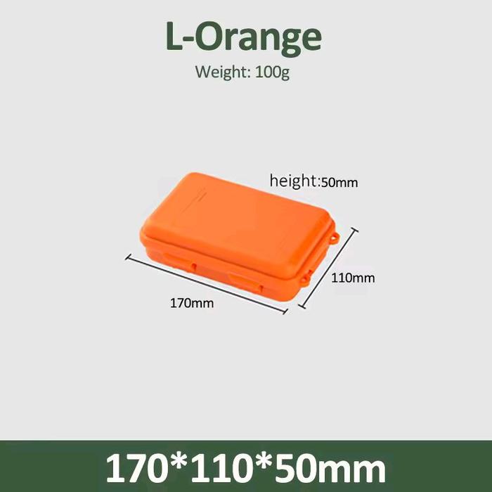 Gambar KOTAK SHOCKPROOF PENYIMPANAN SERBAGUNA TAHAN BANTING DAN ANTI AIR STORAGE ORGANIZER BOX OUTDOOR TACTICAL DUSTPROOF WATERPROOF - Orange dari TARUSBAWA undefined Tokopedia