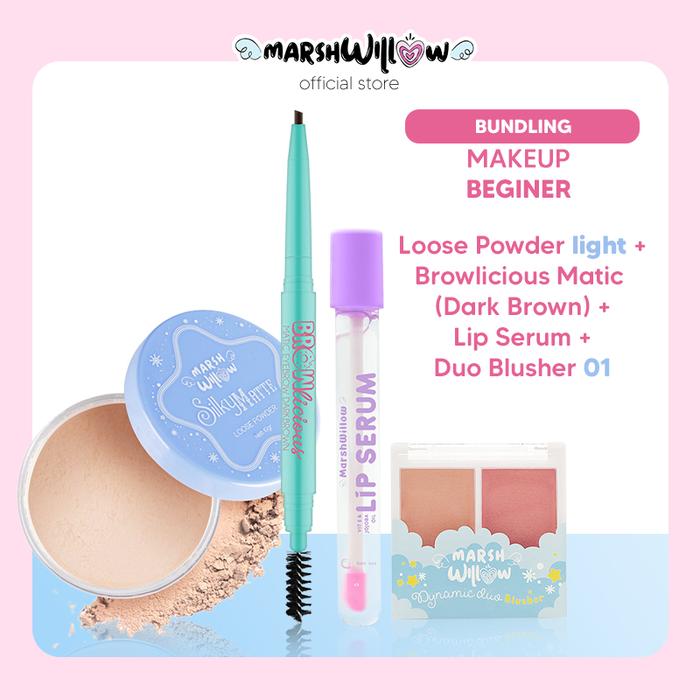 Gambar Marshwillow Bundling Makeup Beginner - Light dari MarshwillowStore undefined Tokopedia