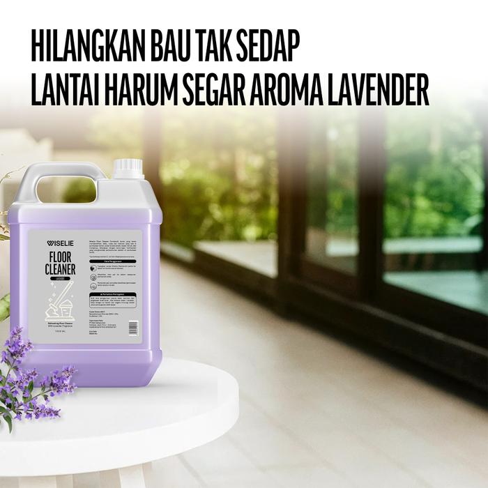 Gambar Wiselie - Pembersih Lantai Anti Bakteri Bersih Segar Aroma Apel dan Lavender Floor Cleaner Cairan - Lavender dari Wiselie Indonesia undefined Tokopedia