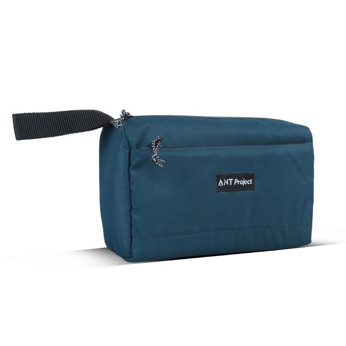 Gambar ANT PROJECT - Clucth Bag Series LUNA Hitam Waterproof - Doppkit - Handbag - NAVY dari ANT Project undefined Tokopedia