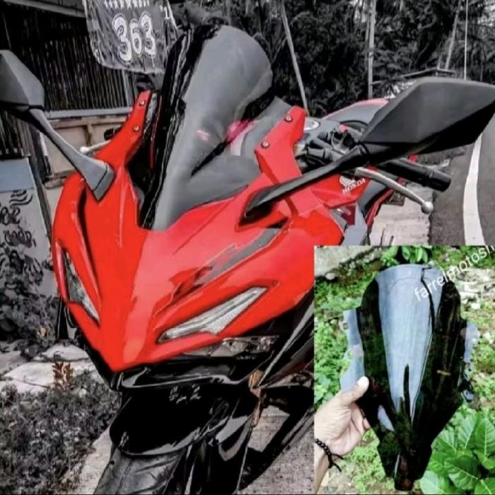 Jual WINDSHIELD VISOR CBR 150R K45R 2021-2023 MODEL JENONG GANTENG