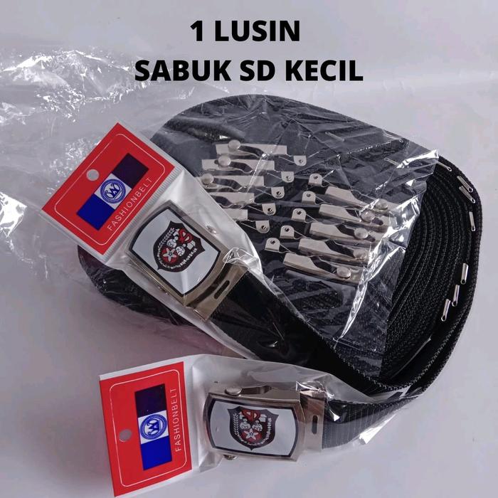 Gambar Grosir 1 Lusin Sabuk Sekolah SD SMP SMA Ikat Pinggang Gesper - 1LSN SABUK SD KECIL dari TOKO KAOS KAKI JAKARTA undefined Tokopedia