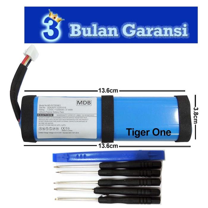 Gambar MDB Baterai Speaker JBL Extreme 2 SUN-INTE-103/ID1019 dari Tiger One JKT undefined Tokopedia