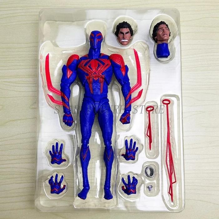 Ct Marvel Spiderman Miguel Ohara Action Figure 18cm Across The Spider-verse  Pvc Model Toys Shf Spider-man 2099 O Hara Figurine