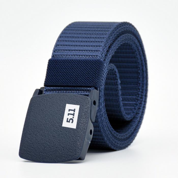 Gambar YH188 - Ikat Pinggang Nilon Kanvas Pria Bahan Kepala Plastik ABS Model Militer Anti Detektor Logam 5.11 - BIRU dari Yihaiheshengg undefined Tokopedia