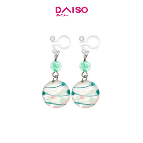 Gambar Daiso Japanese earrings Clear Water balloon  purple  pink  green - Green dari Daiso Japan Official Store undefined Tokopedia