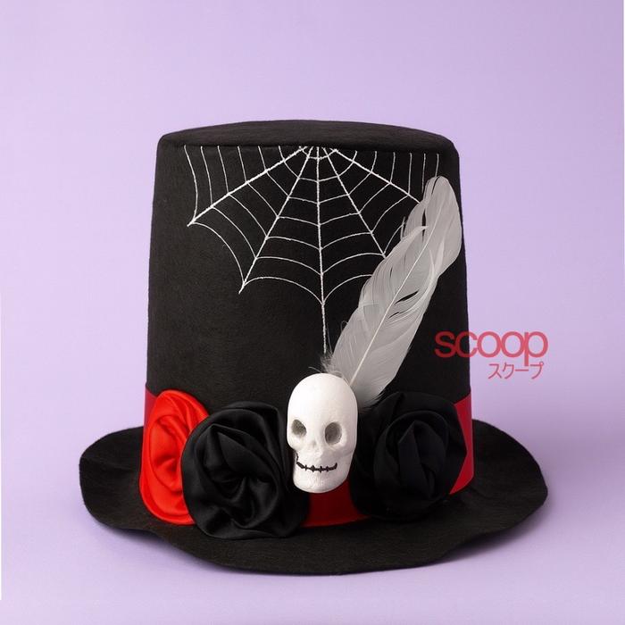 Gambar Scoop Topi Halloween Tengkorak Mawar 73120900 - 01 dari Scoop Ideas undefined Tokopedia