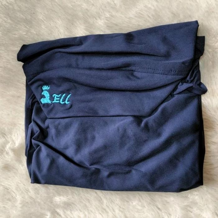 Gambar ELL - HIJAB ANAK RUMY PITA JERSEY BY BUNGA HIJAB - navy, baby dari bungahijab22 undefined 3 Tokopedia