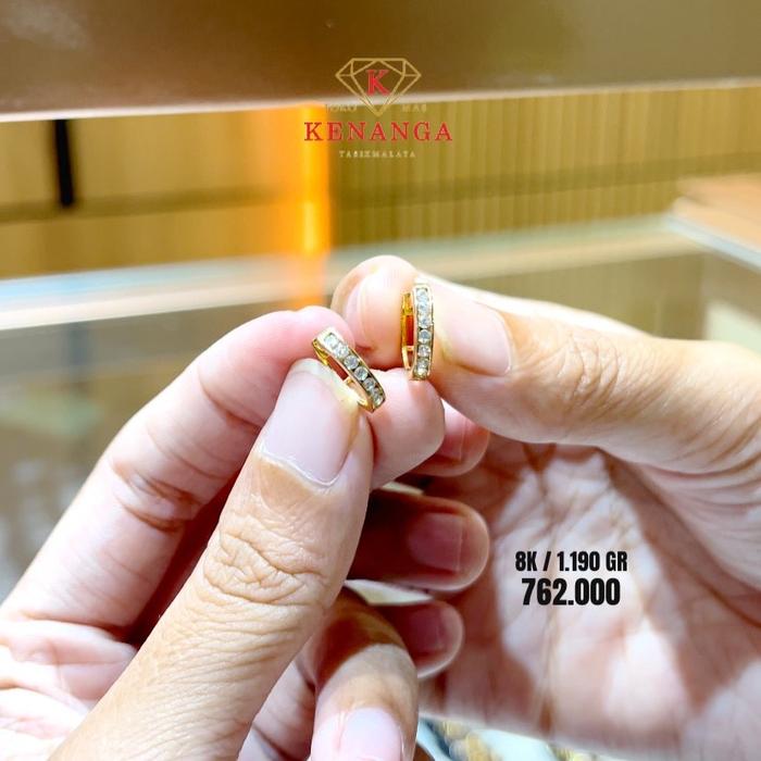 Gambar ANTING PERHIASAN EMAS MUDA KADAR 375/8K dari putrikenangatasik undefined Tokopedia