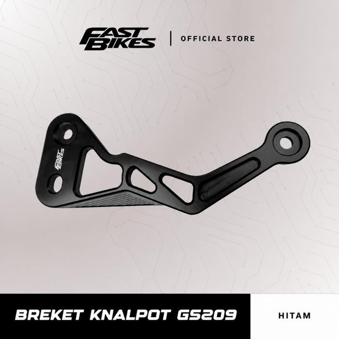 Gambar Fastbikes - Bracket Knalpot Mio Sporty CNC Alloy Anodized Standar Racing Multiwarna 5209 - Hitam dari Fastbikes Indonesia Kota Administrasi Jakarta Barat Tokopedia