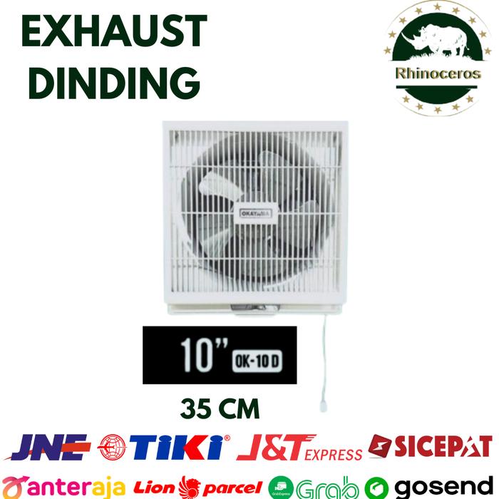 Gambar Exhaust Fan Dinding Blower Angin 10 Inch dan 12 Inch Hexos Penyedot Udara Hexos Dinding Kipas Angin Hisap Sedot Udara Asap - 10 Inch Dinding dari RhinocerosIndonesia undefined Tokopedia