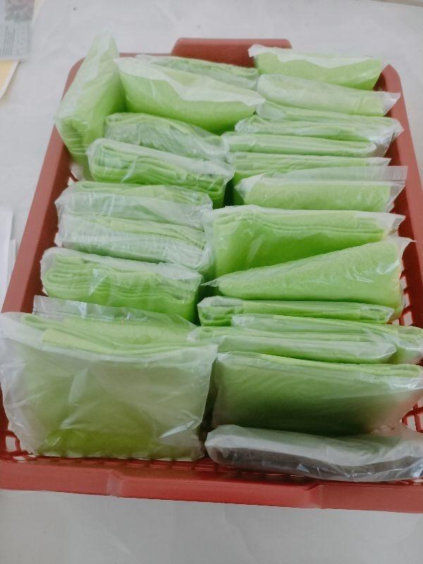 Gambar kain flanel alas hidroponik keranjang kangkung bayam dari RooftopGardenByNix undefined Tokopedia