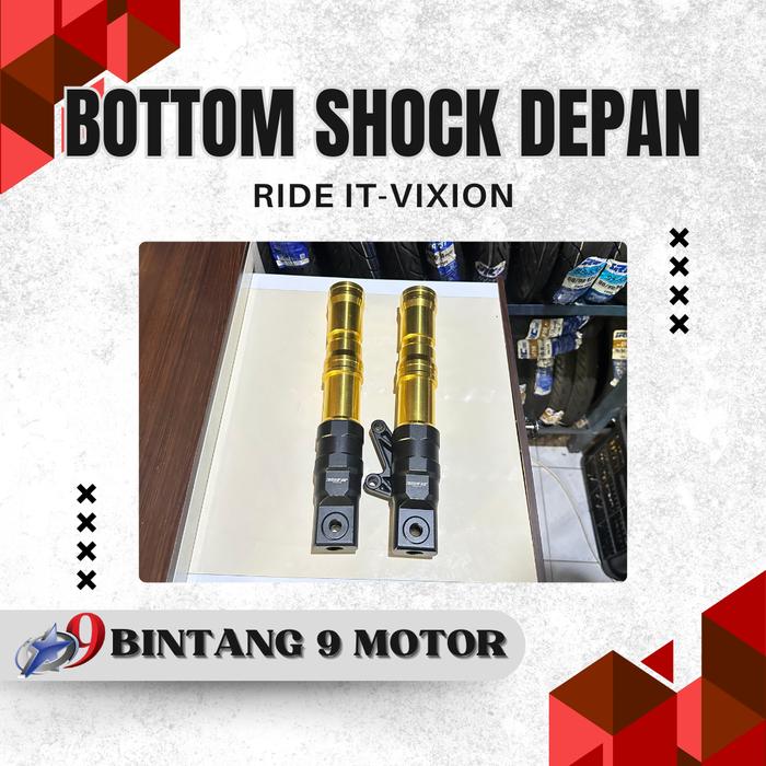 Gambar BOTTOM SHOCK DEPAN RIDE IT VIXION-BINTANG SEMBILAN MOTOR dari Bintang 9 Kupang undefined Tokopedia