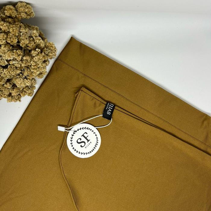 Gambar SF HIJAB - HIJAB BERGO DAILY AZALEA NON PAD SIZE M - brown, M dari Sf hijabOfficial undefined Tokopedia