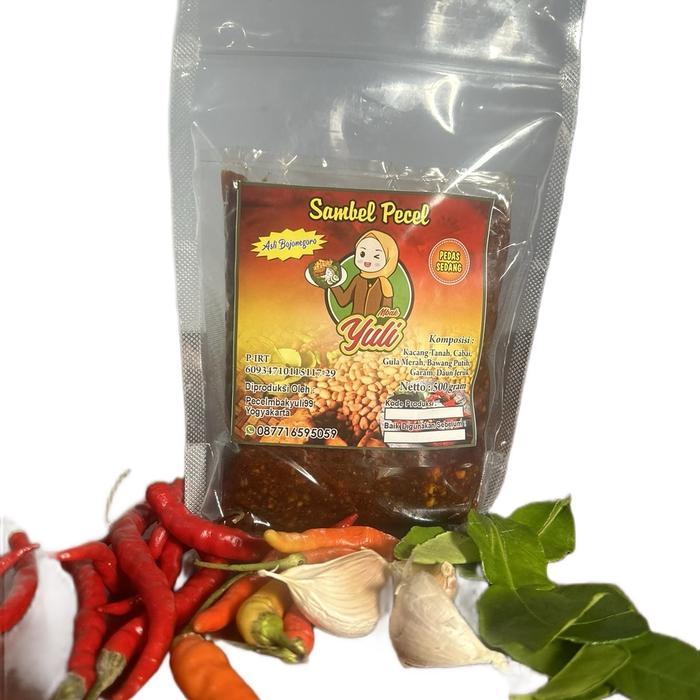 Gambar Sambel Pecel mbak Yuli Bojonegoro 500gr( Pedas Sedang) dari Pecelmbakyuli99 undefined Tokopedia
