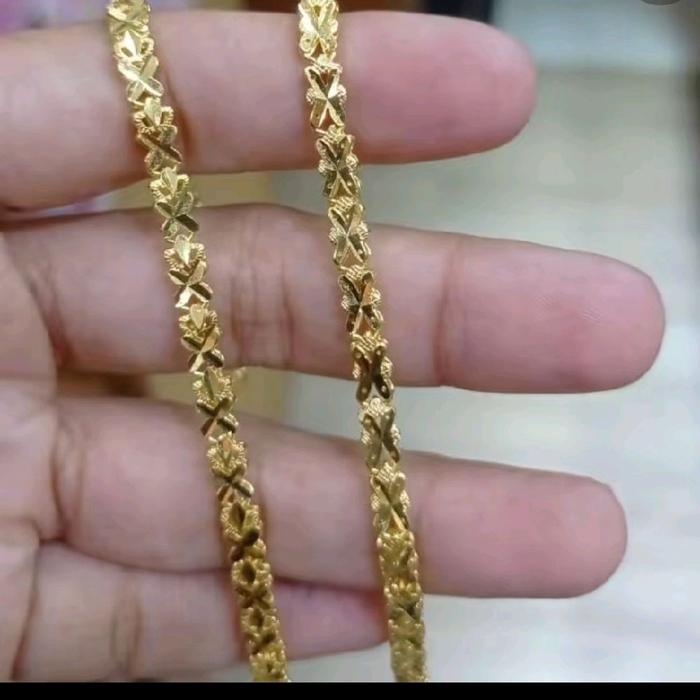 Gambar GELANG EMAS WANITA XXX UKIR CHAIN 24K HK 9999 - kanan dari JWT jewellery undefined Tokopedia