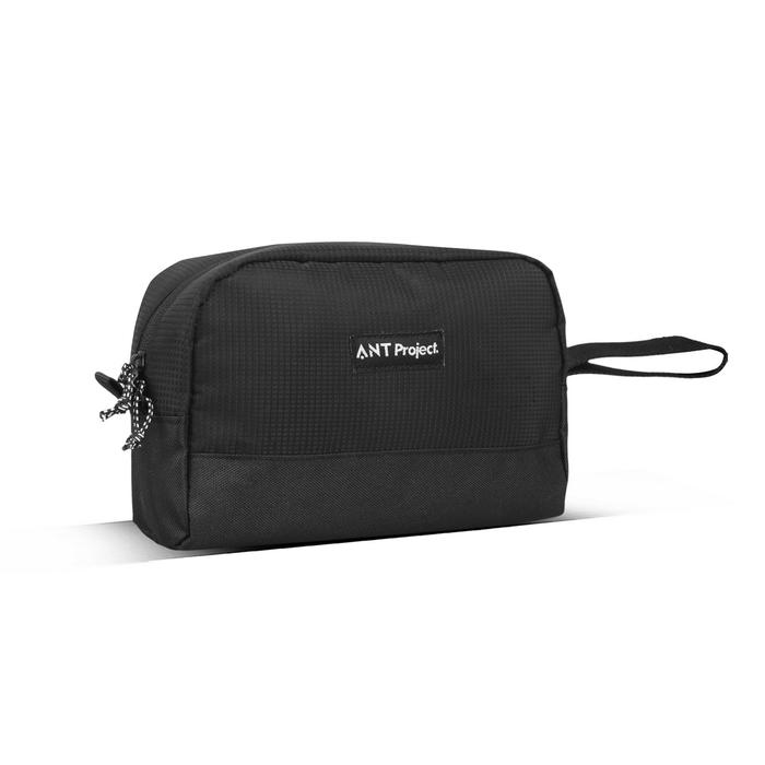 Gambar ANT PROJECT - Handbag Organized Storage VEGA Hitam Com Extra Slot - Clucth Bag Unisex - Hitam Com dari ANT Project undefined Tokopedia