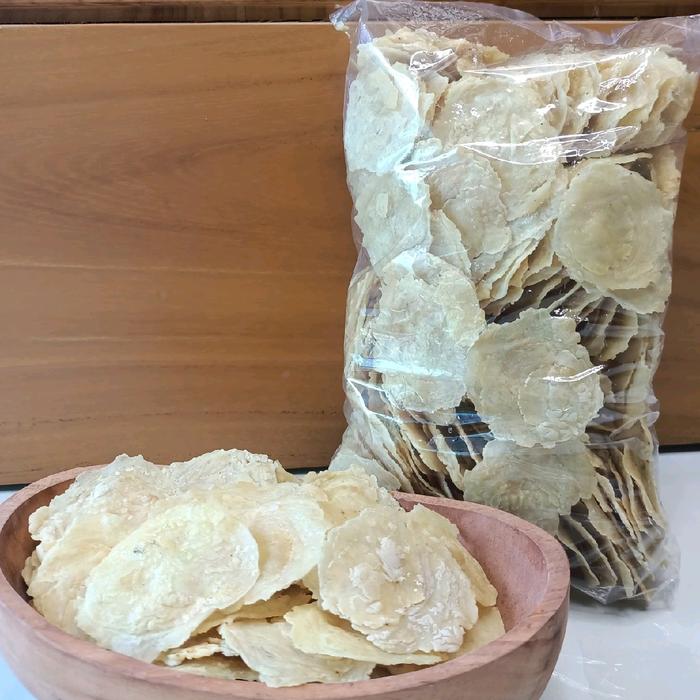 Gambar Emping Mlinjo Mentah Khas Blitar Jawatimur Snack - Mlinjo mentah 250gr dari Barokah Mandiri undefined Tokopedia