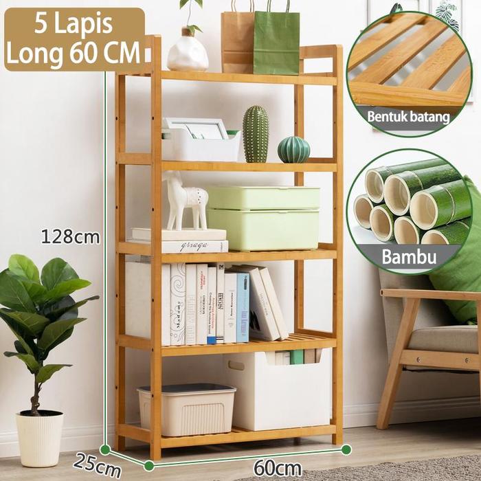 Gambar LOVE rak buku Rak serbaguna  rak kayu jati belanda 3 susun rak kamar mandi rak sudut Rak ruang tamu rak sepatu  12 susun portable tertutup rak  multifungsi - 5L/60*25*128 dari LOVELY HOME1 undefined Tokopedia
