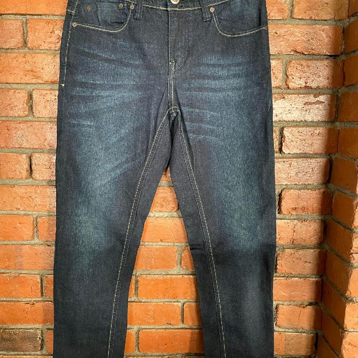 Gambar CELANA REJECT EMBA PRIA DENIM FIX VIA LIVE - 27, Dark dari BnBx9factoryoutlet undefined Tokopedia