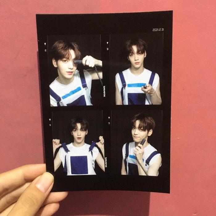 Gambar [kstuffind] TXT DOUBLE PHOTOSTRIP PHOTOBOOTH MURAH PHOTO STRIP TOMORROW BY TOGETHER TUBATU DUBADU BOYFRIENDABLE PC POSTCARD MOA - Soobin, Tanpa laminasi dari Kstuffind_NEW undefined Tokopedia