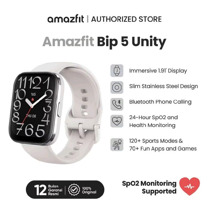 Amazfit Bip Unity Edition Smartwatch Jam