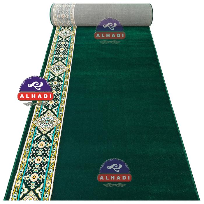 Gambar Alhadi Karpet Masjid MECGRA METERAN Ukuran 100 x 120cm Tebal 13mm Sajadah Mushola Turki - Mecgra-9 dari Alhadi Official Store undefined Tokopedia