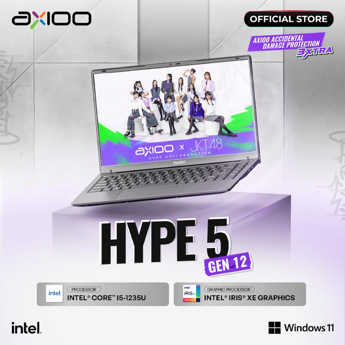Gambar Axioo MyBook Hype 5 G12 Intel i5-1235U/8GB/256GB/FHD IPS - Include, 8GB/256GB dari Axioo Indonesia undefined Tokopedia
