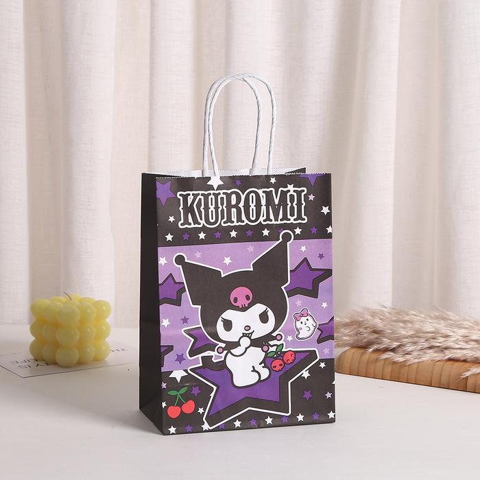 Gambar Paper Bag Sanrio Kuromi / Paper Bag Hampers / Paper Bag Ulang tahun / Tas Souvenir - KUROMI-1 dari DIY DiAiWai undefined Tokopedia