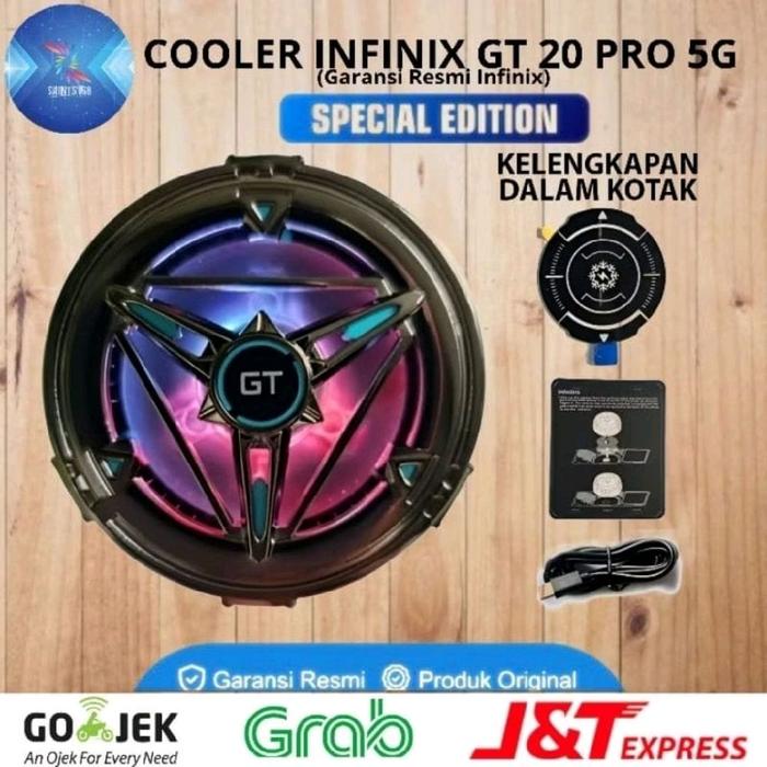 Gambar COOLER ORIGINAL INFINIX GT 30 PRO / GT 20 Pro ORIGINAL FAN COOLER INFINIX - NEW ORIGINAL - GT 20 Pro, Cooler Set Original dari New Collection 99 undefined Tokopedia