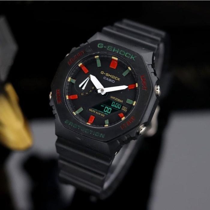 Jual BEST SELLER !!! G-SHOCK CASIO GA 2100 WATER RESIST DUAL TIME