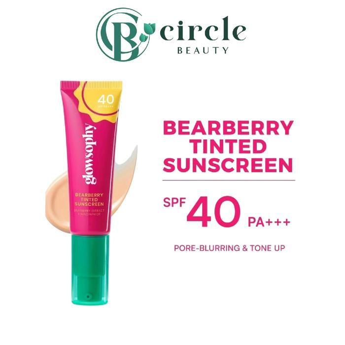 Gambar (Ready) Glowshopy Bearberry Tinted Sunscreen SPF 40 PA+++ 1pcs dari Damai Hati 2 undefined Tokopedia