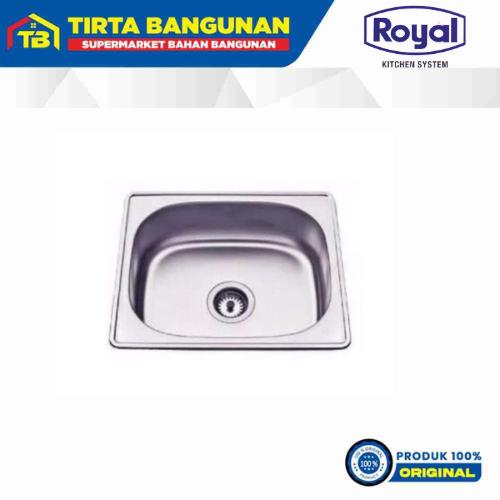 Gambar ROYAL SINK SB 42 1B BAK CUCI PIRING / KITCHEN SINK / WASTAFEL DAPUR dari Tirta Bangunan undefined Tokopedia