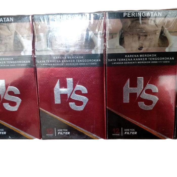 Gambar ROKOK HS REG Filter isi 12 - slop dari INDgrosir.123 undefined Tokopedia