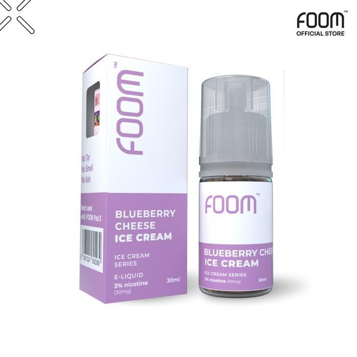 Gambar VP" E LIQUID FOOM BLUEBERRY CHEESE ICE CREAM SALT NIC 30ML BY FOOM - BLUBERRY CHESE dari tokolissayur undefined Tokopedia
