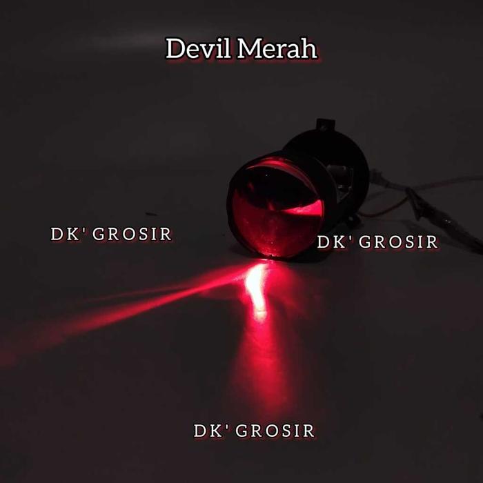 Gambar IBRIGHT ZE 0 - Lampu Utama  H4 LED - DEVIL MERAH, PUTIH PUTIH dari HyperBeam undefined Tokopedia