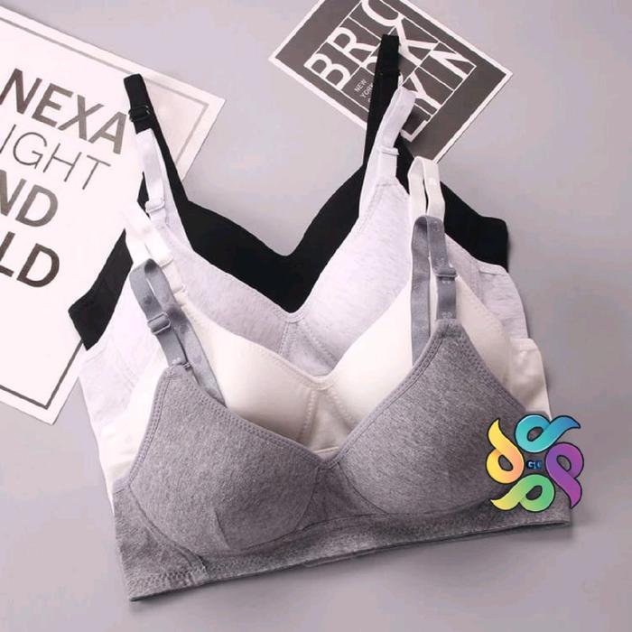 Gambar GROSIR!!! 6 pcs 12 Pcs Sport Bra || Bra Wanita Dewasa || Bh Wanita Isi 6 Pcs Murah Tanpa Kawat Busa - Random 1 Pcs, 34 dari Gall ColectionT undefined Tokopedia