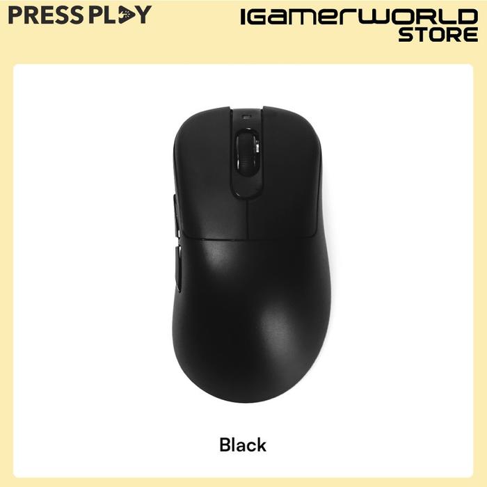 Gambar Press Play Atlas PAW3311 12.000 DPI Ultralight Ergonomic Wireless Triple Connection Gaming Mouse - BLACK dari Igamerworld Store_NEW undefined Tokopedia