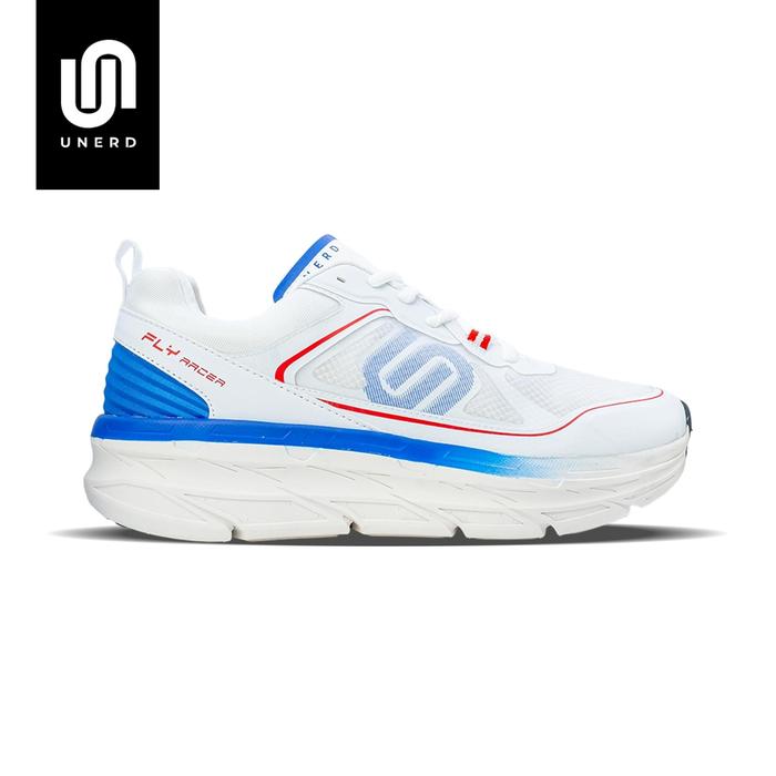 Gambar UNERD PERFORMANCE Fly Racer - Ice White | Sepatu Running Pria Wanita Lari Olahraga Outdoor - Ice Blue, 40 dari Unerd Footwear undefined Tokopedia