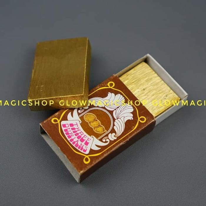 Gambar PREMIUM Alat Sulap Matchbox Penetrasi Tusuk Gigi Tembus Batang Besi Korek Api dari Leaf and Loar undefined Tokopedia