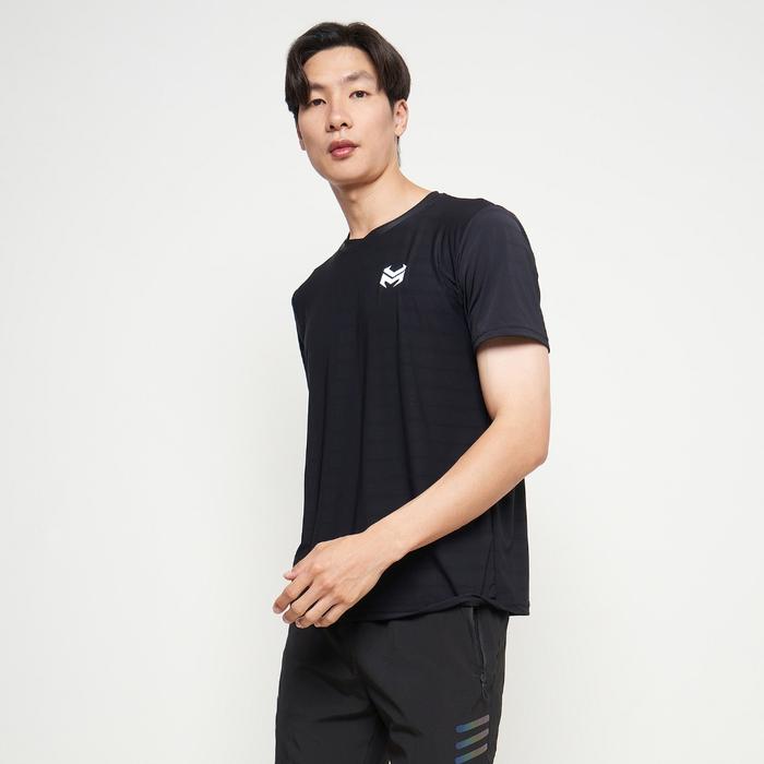 Gambar Monexo - Atasan Baju Olahraga Pria Premium Kaos Sport Jersey Pria Kaos Running XP01 - hitam, L dari monexo undefined Tokopedia