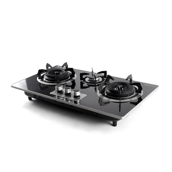 Gambar Niko Titanium Lite 2 / Titanium Lite 3 Kompor 2 dan 3 Tungku Stainless Steel Semi Tanam - Titanium Lite 3 Tungku dari Fortuna Home Elektronik undefined Tokopedia