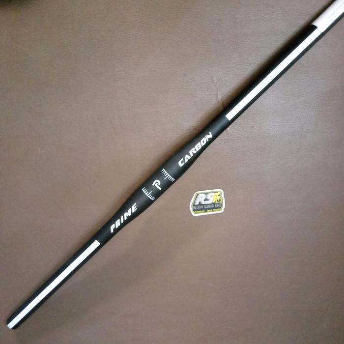 Gambar stang sepeda handlebar MTB Carbon PRIME OS 72 cm Hitam Flatbar flat - Not Specified dari Rejeki Subur Bike undefined Tokopedia