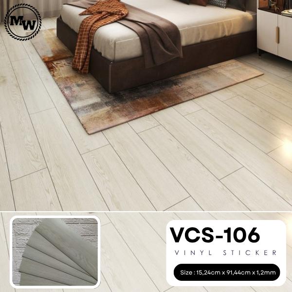 Gambar 1 BOX (36 Pcs) Floor Vinyl Lantai Stiker / 91.5cm x 15,2cm / Lantai kayu parquet Dengan Lem / Sticker Vinyl Lantai PVC High Quality / Vinyl - VCS-106 dari munchenwallpaper undefined Tokopedia