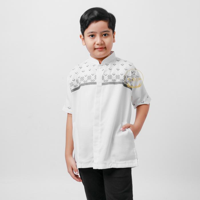 Gambar Alziyaad -Baju Koko Anak SD SMP Lengan Pendek Baju Muslim Tanggung Usia 1 Sampai 16 Tahun - No 3 (1-3 TAHUN) dari Al-Ziyaad undefined Tokopedia