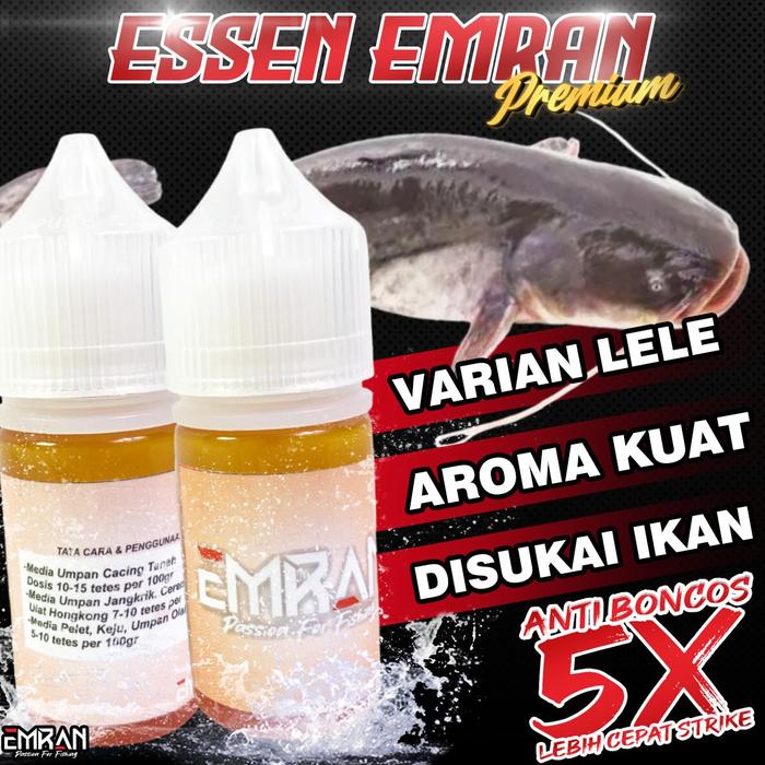 Gambar Essen Emran Premium Umpan Ikan Lele umpan Pancing Bawal Patin - Varian Lele dari FISHINGIN Kab. Sukoharjo Tokopedia