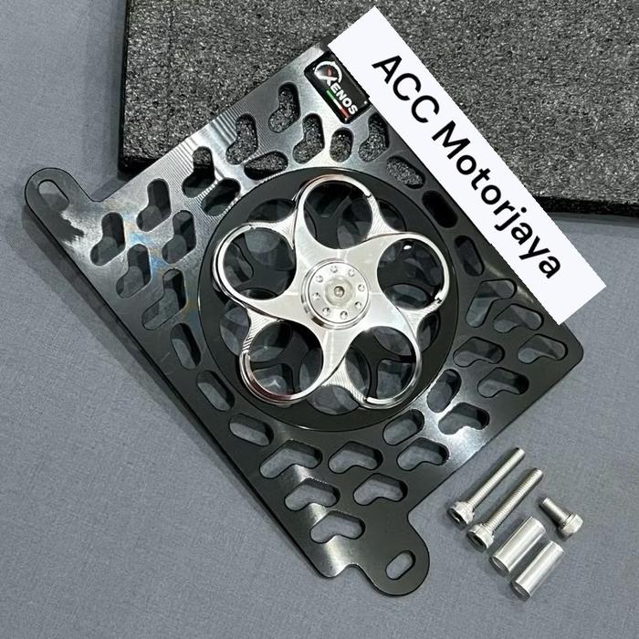 Gambar [ACC MJ] Cover Tutup Tameng Radiator Spinner Nmax Aerox Lexi Old New Alumunium cover  radiator  vario cover  kipass  piner 160 spakbor Engine Motor - Black dari Acc motorjaya undefined Tokopedia