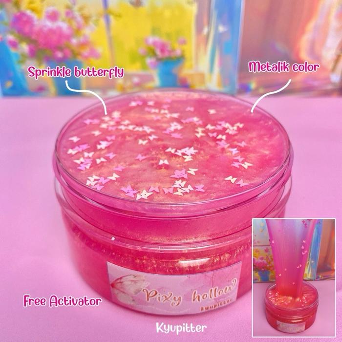 Gambar Water Slime by Kyupitter - Water Slime Viral - Pixy Hollow dari kyupitter undefined Tokopedia